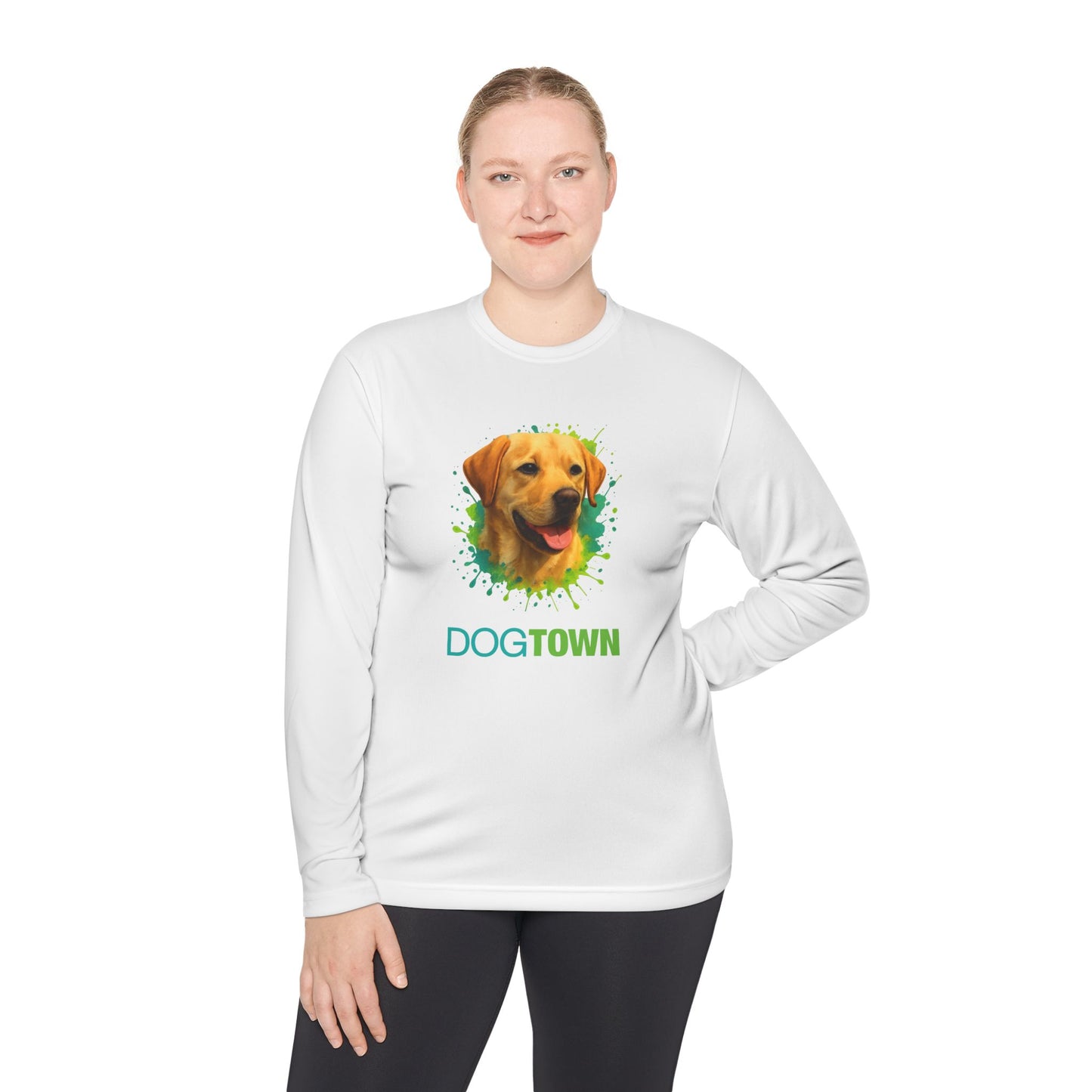 2025 Dogtown Dog Breed Collection - Sport Long Sleeve Tee (Yellow Lab)
