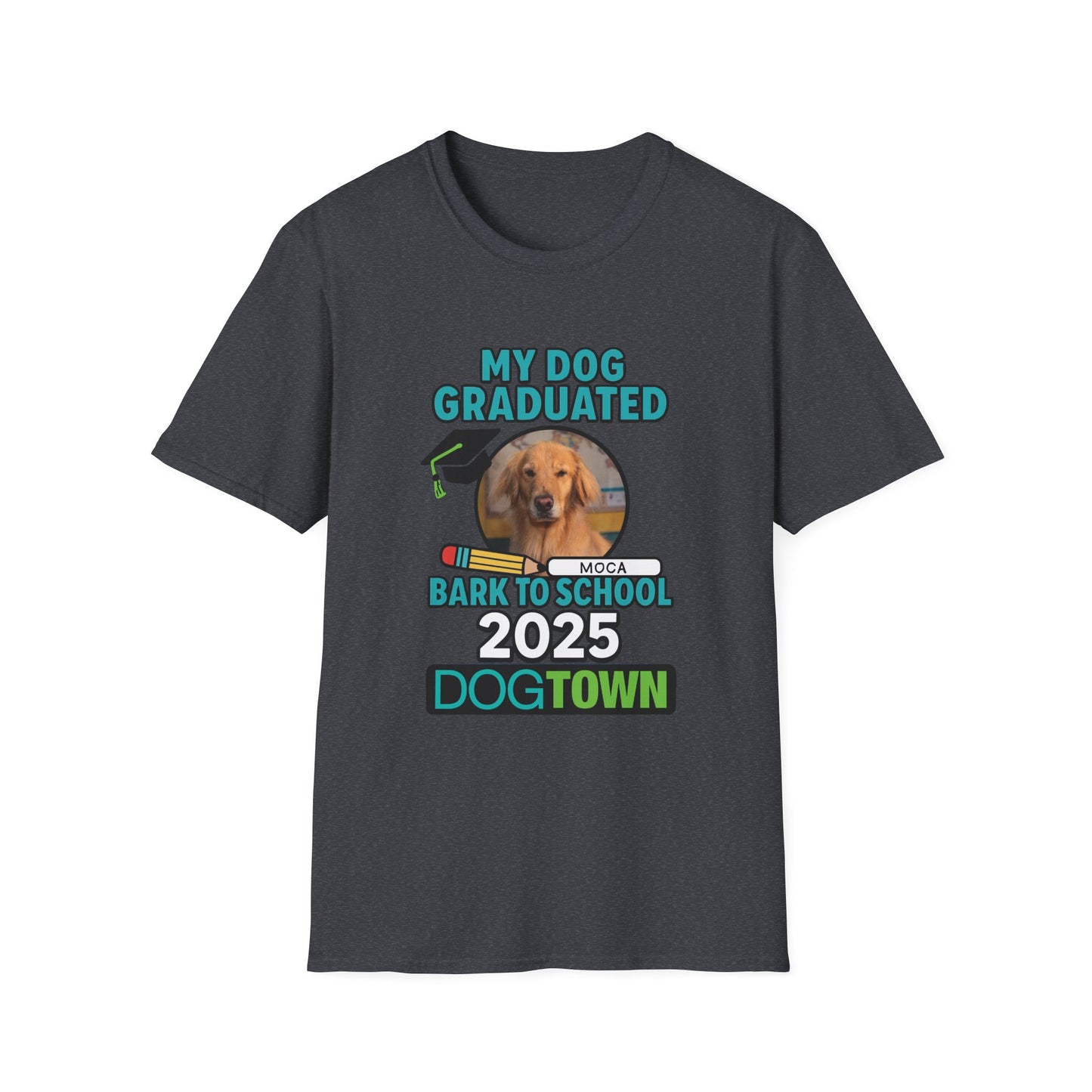 Bark to School 2025 - Unisex T-Shirt (Moca)
