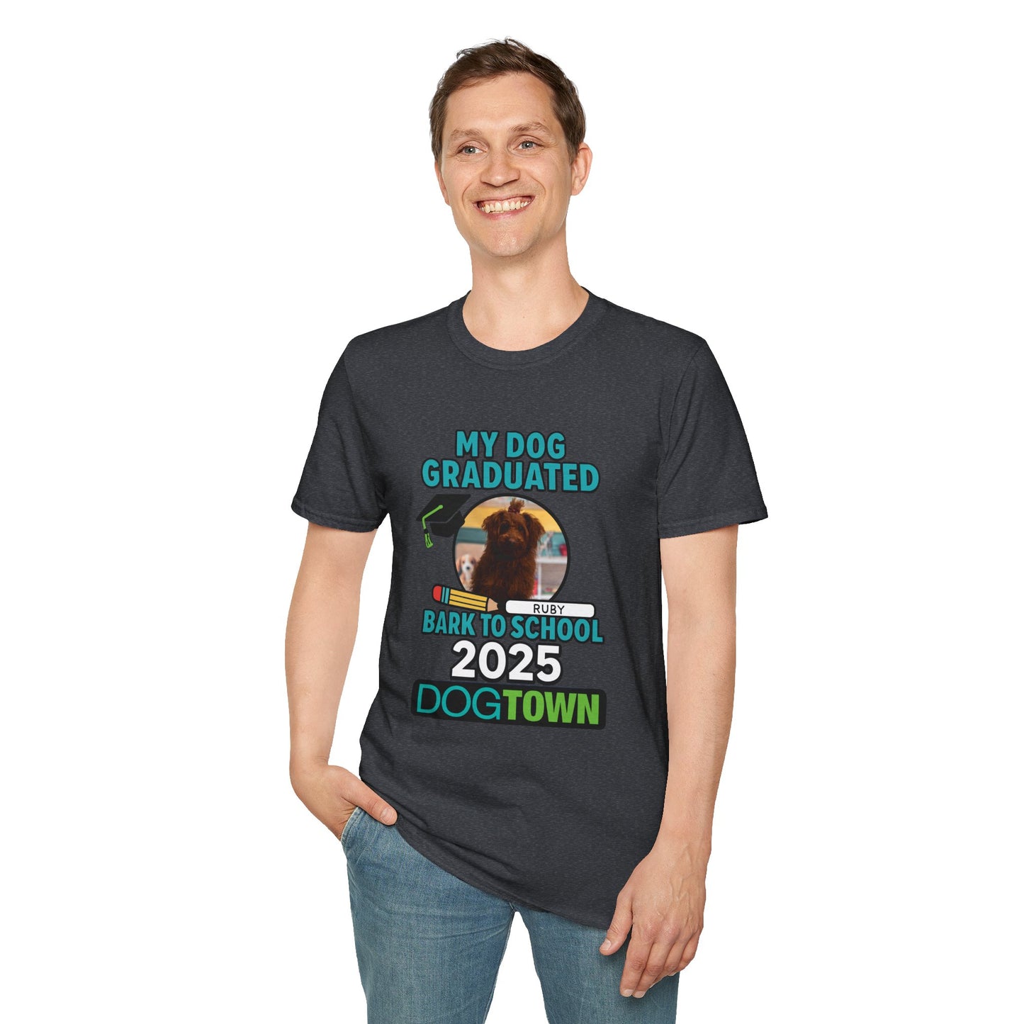 Bark to School 2025 - Unisex T-Shirt (Ruby)