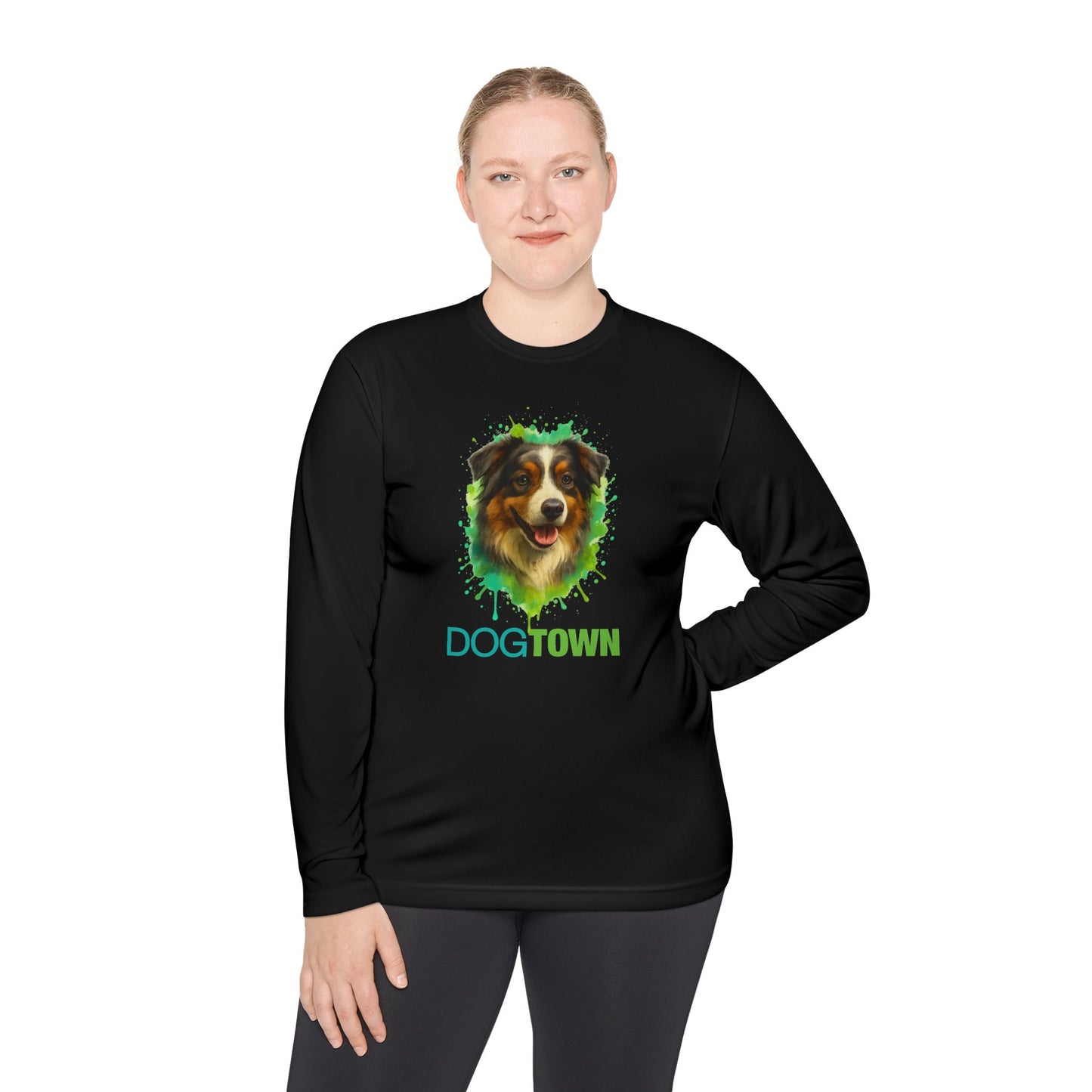 2025 Dogtown Dog Breed Collection - Sport Long Sleeve Tee (Australian Shepherd)