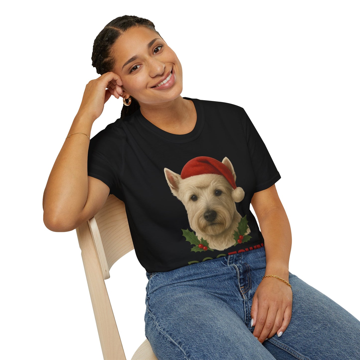 Dogtown - HOLIDAY WHITE SCOTTIE 2025 - Unisex T-Shirt