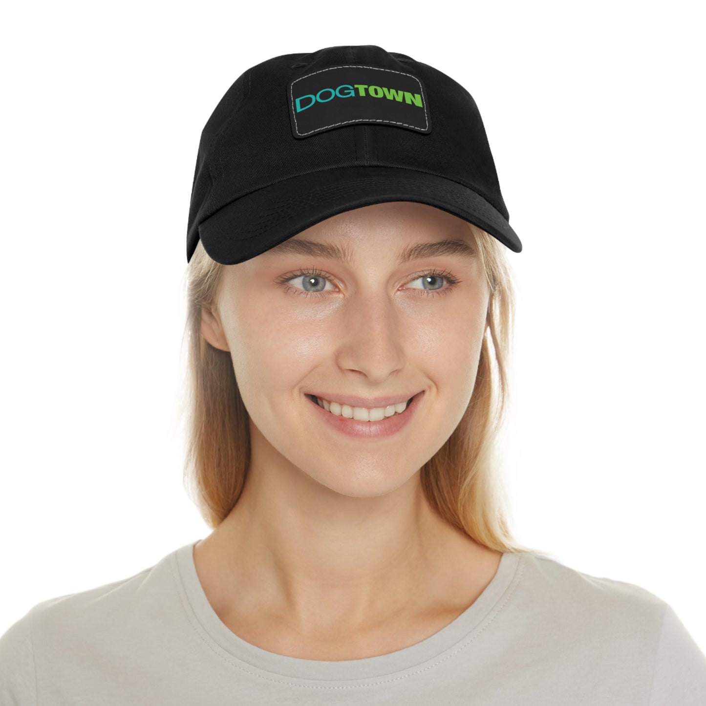 Dogtown - Accessories - Stylish Dad Hat Leather Patch