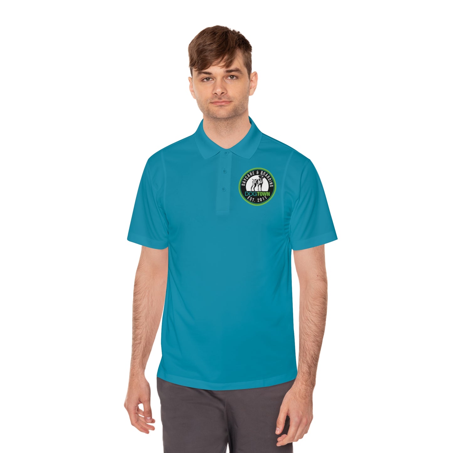 Dogtown Neon Men's Sport Polo Shirt