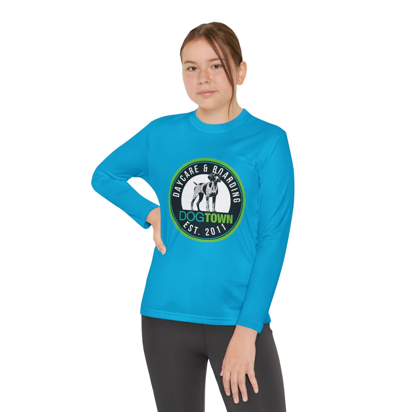 Youth Long Sleeve Neon Tee