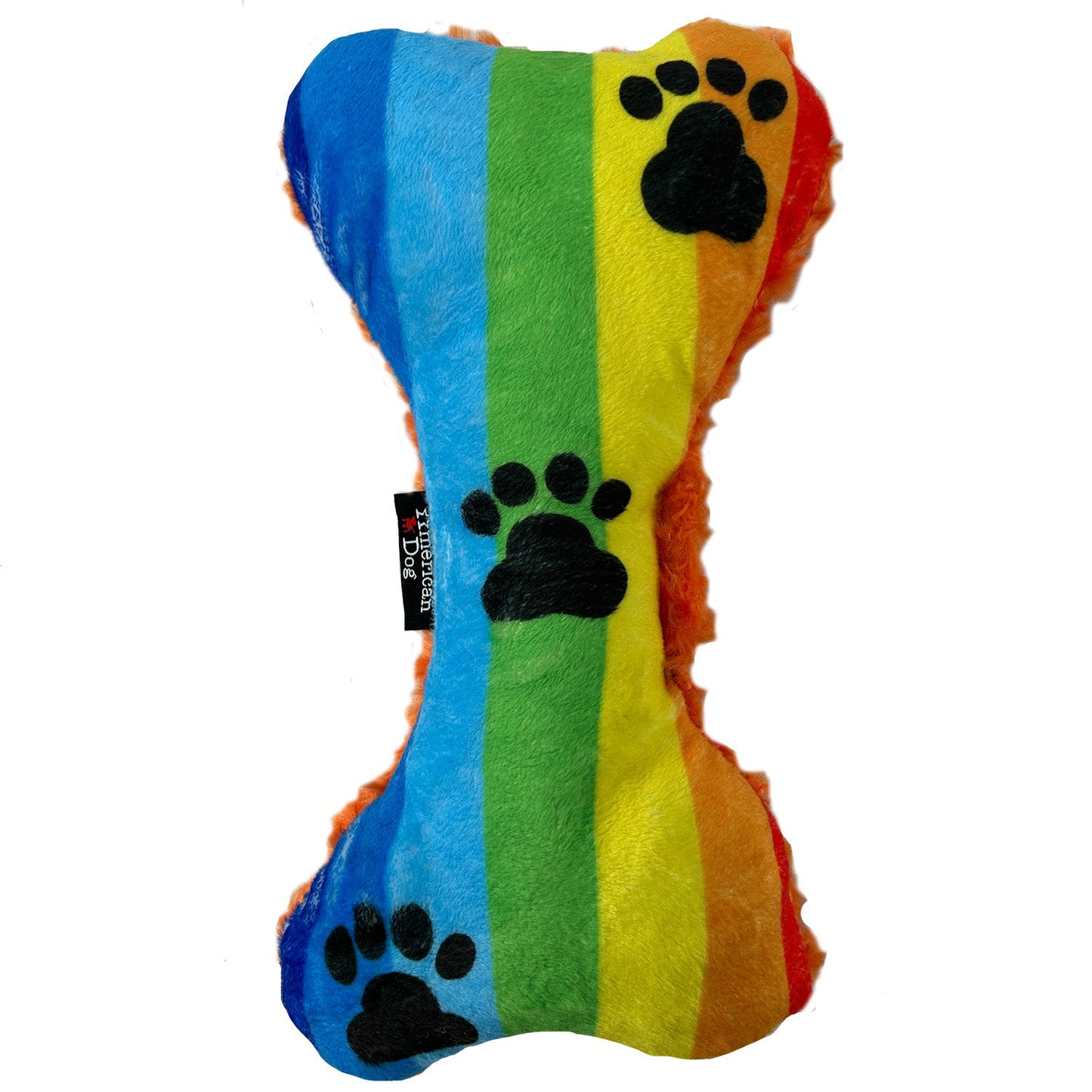 Rainbow Paw Bone (Fleece)