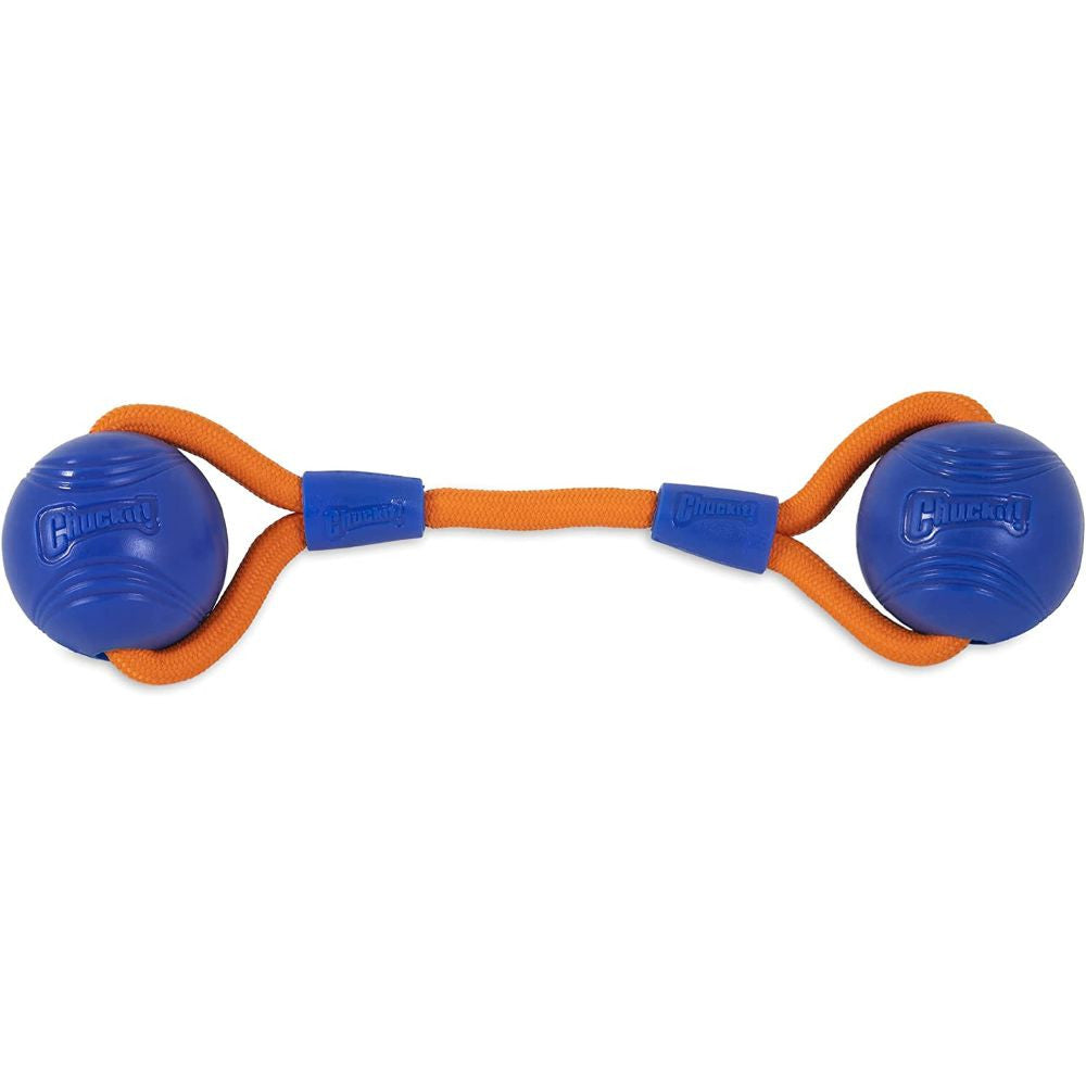 Chuckit! Crunch Ball Duo Tug Dog Toy Medium
