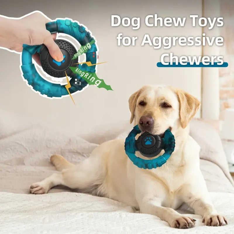 Steering Wheel Dog Chew Toy for Medium Dogs