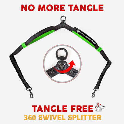 Double No Tangle Swivel Dog Coupler
