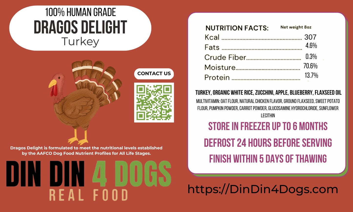 Beef and Chicken Combo - case includes 24, 8oz meals