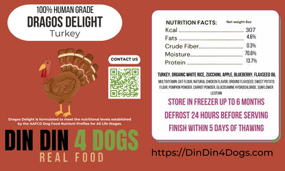 Beef and Chicken Combo - case includes 24, 8oz meals