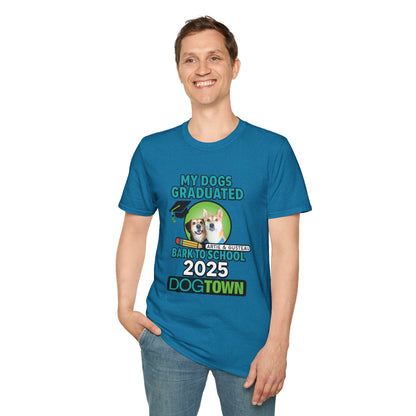 Bark to School 2025 - Unisex T-Shirt (Artie and Gusteau)