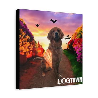 Louie - Halloween Canvas