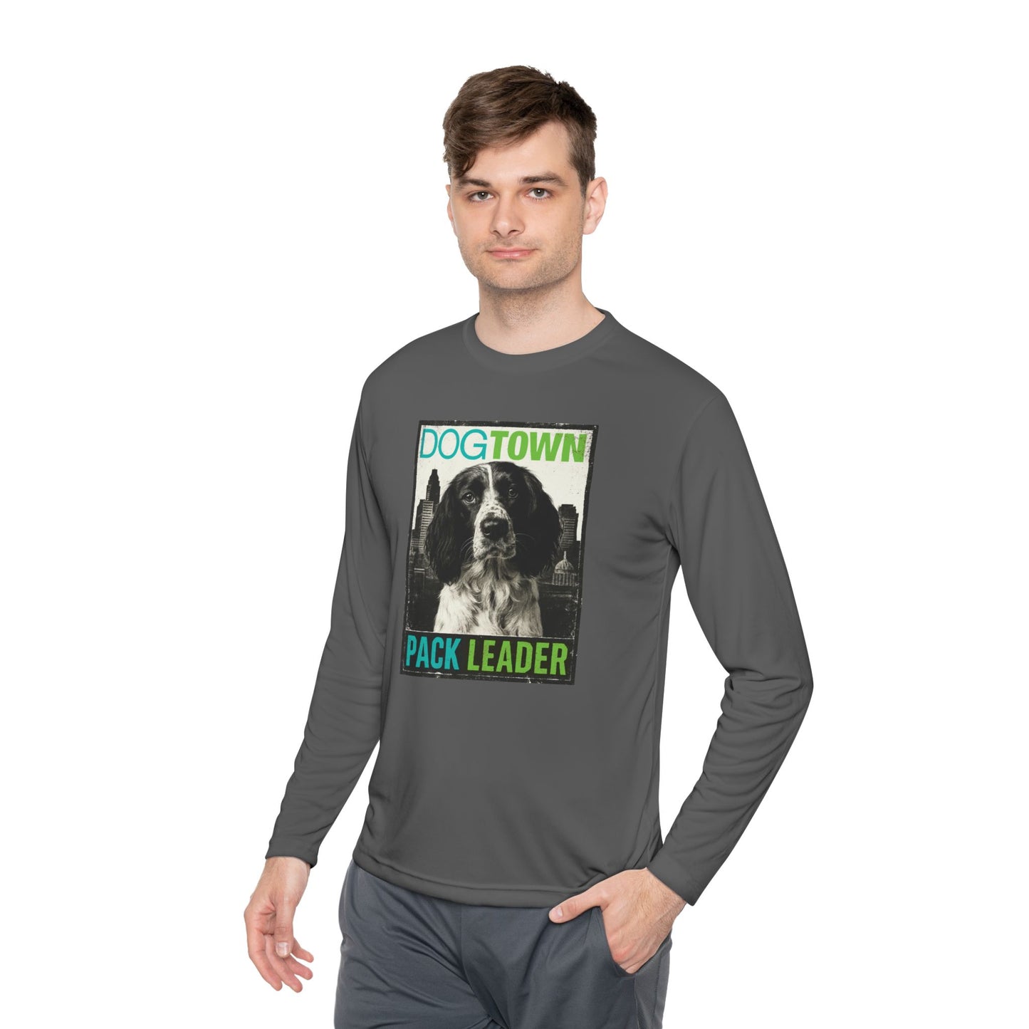 2026 Dayton Dogtown Neon Long Sleeve Tee (English Springer Spaniel)