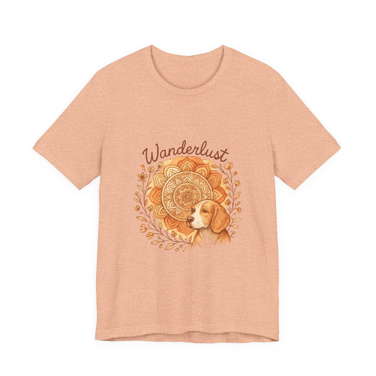Dogtown Boho Revival "Wanderlust" Unisex Jersey Tee (Beagle)