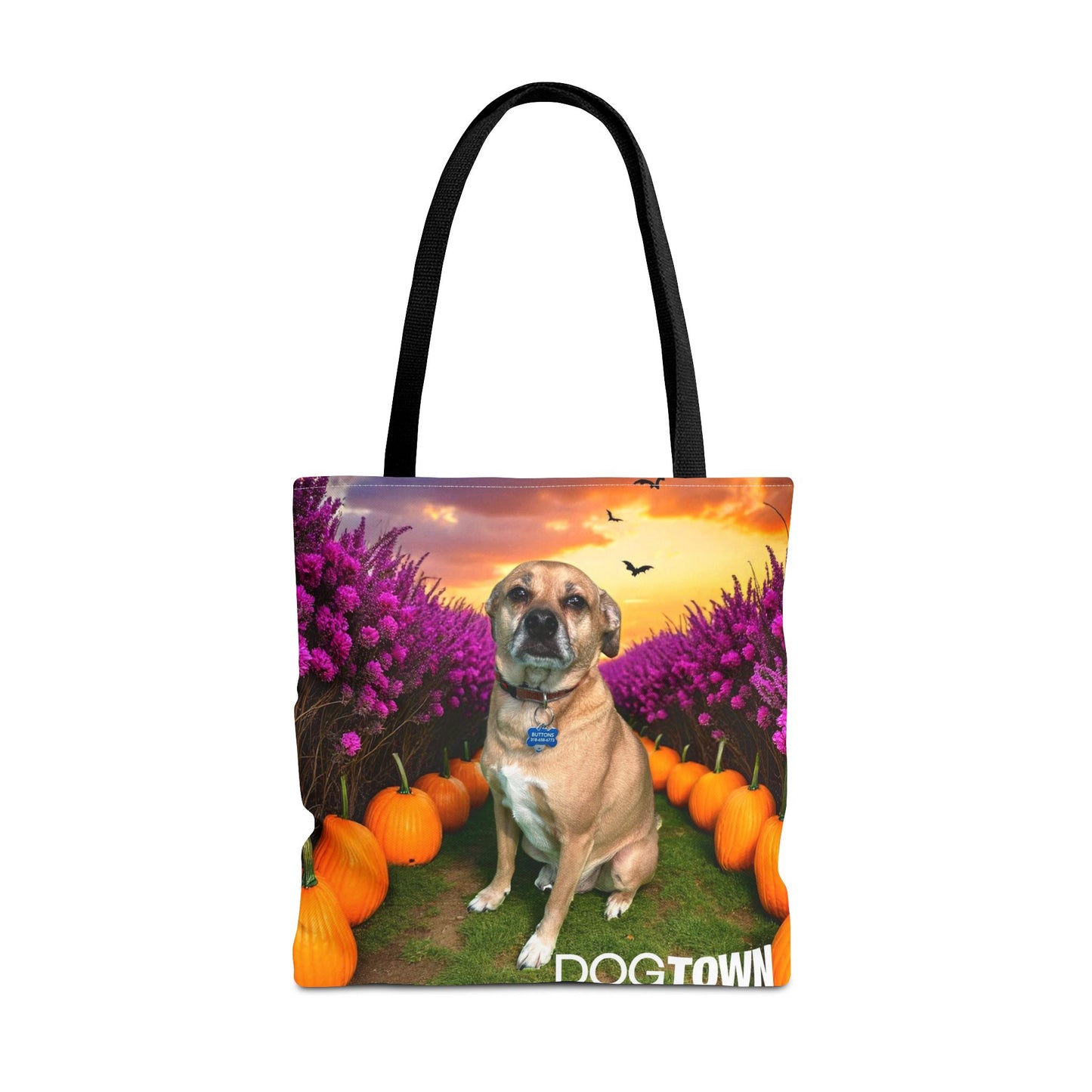 Buttons - Halloween Trick-or-Treat Tote