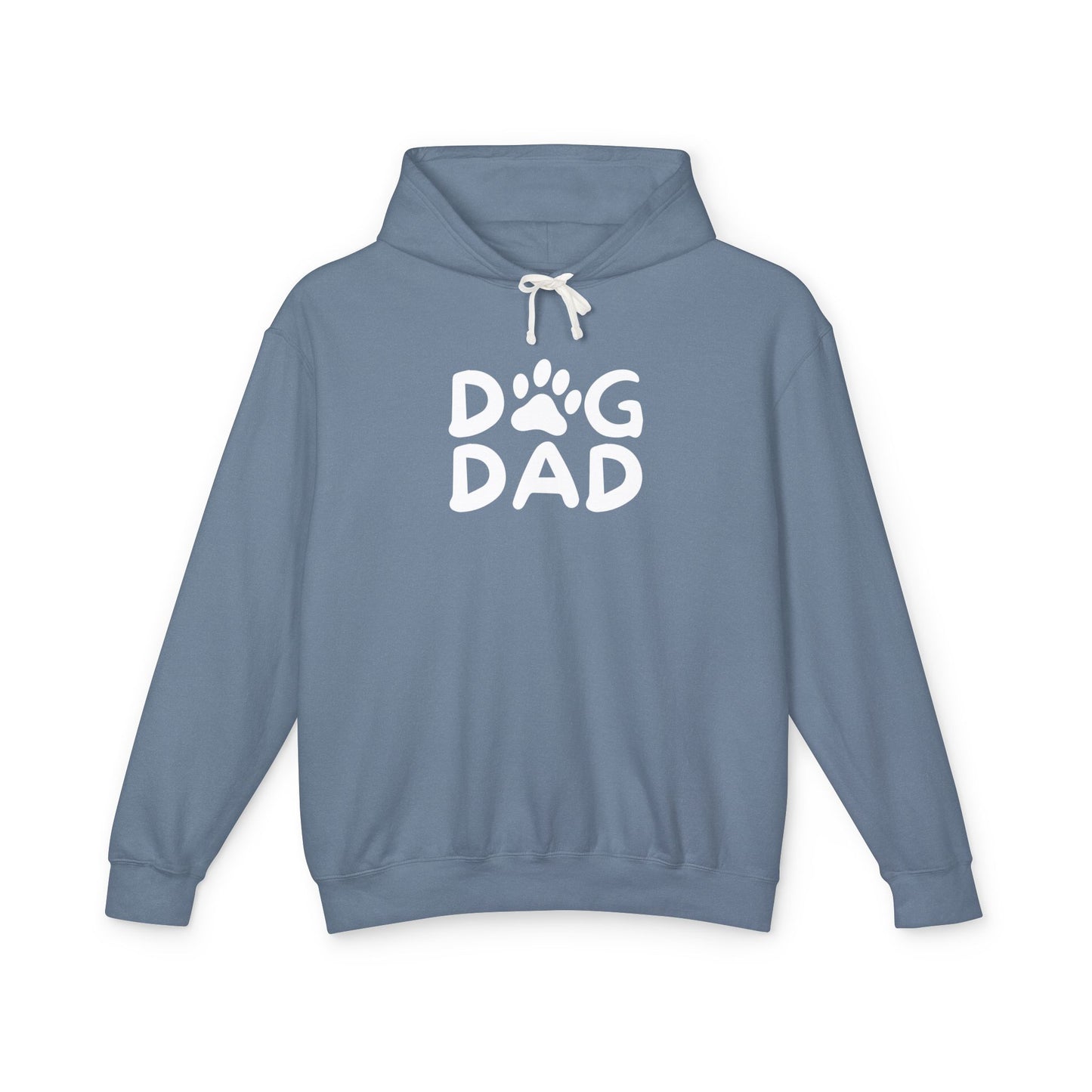 Dog Dad Lightweight Hoodie - Perfect Gift for Dog Lovers, Pet Owners, Fathers, Birthdays, Father's Day, Casual Wear