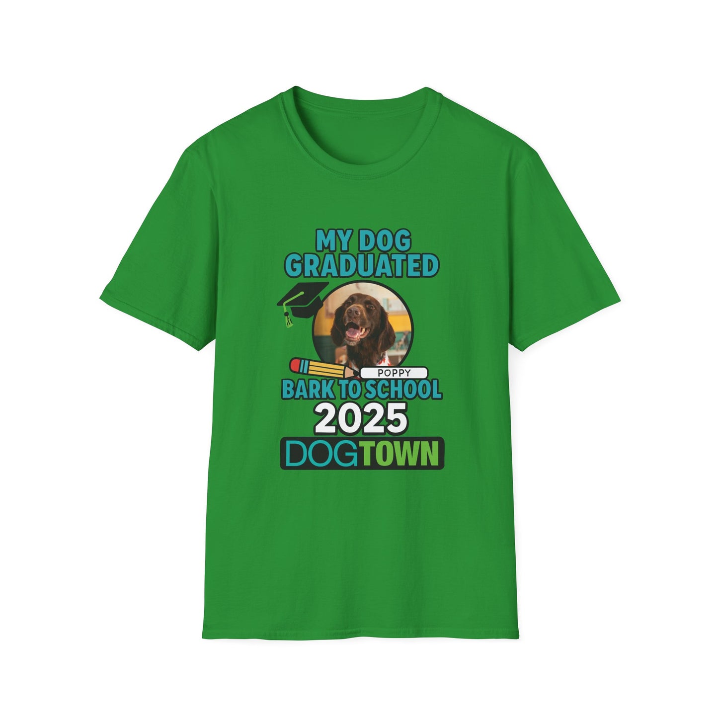 Bark to School 2025 - Unisex T-Shirt (Poppy)