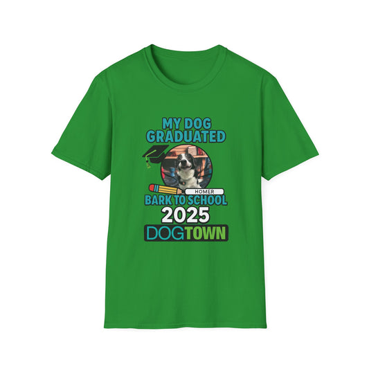 Bark to School 2025 - Unisex T-Shirt (Homer)