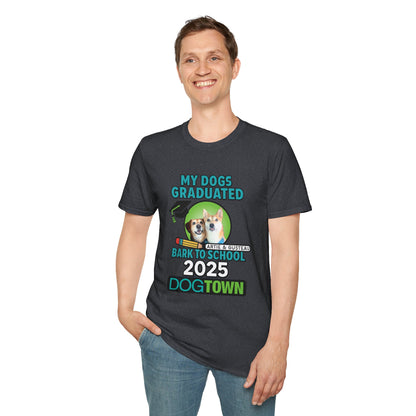 Bark to School 2025 - Unisex T-Shirt (Artie and Gusteau)