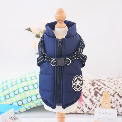 Winter Wonderland Pet Hooded Coat - Stylish And Warm Dog Jacket For Small Breeds