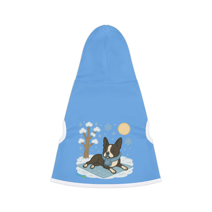 Dogtown Hoodie Winter (Boston Terrier)