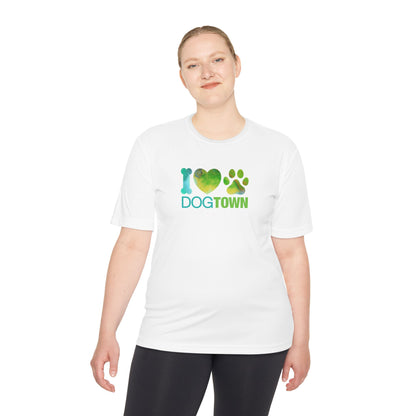 Dogtown "I Heart Paw" Short Sleeve Polyester Lightweight Tee