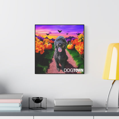 Einstein - Halloween Canvas