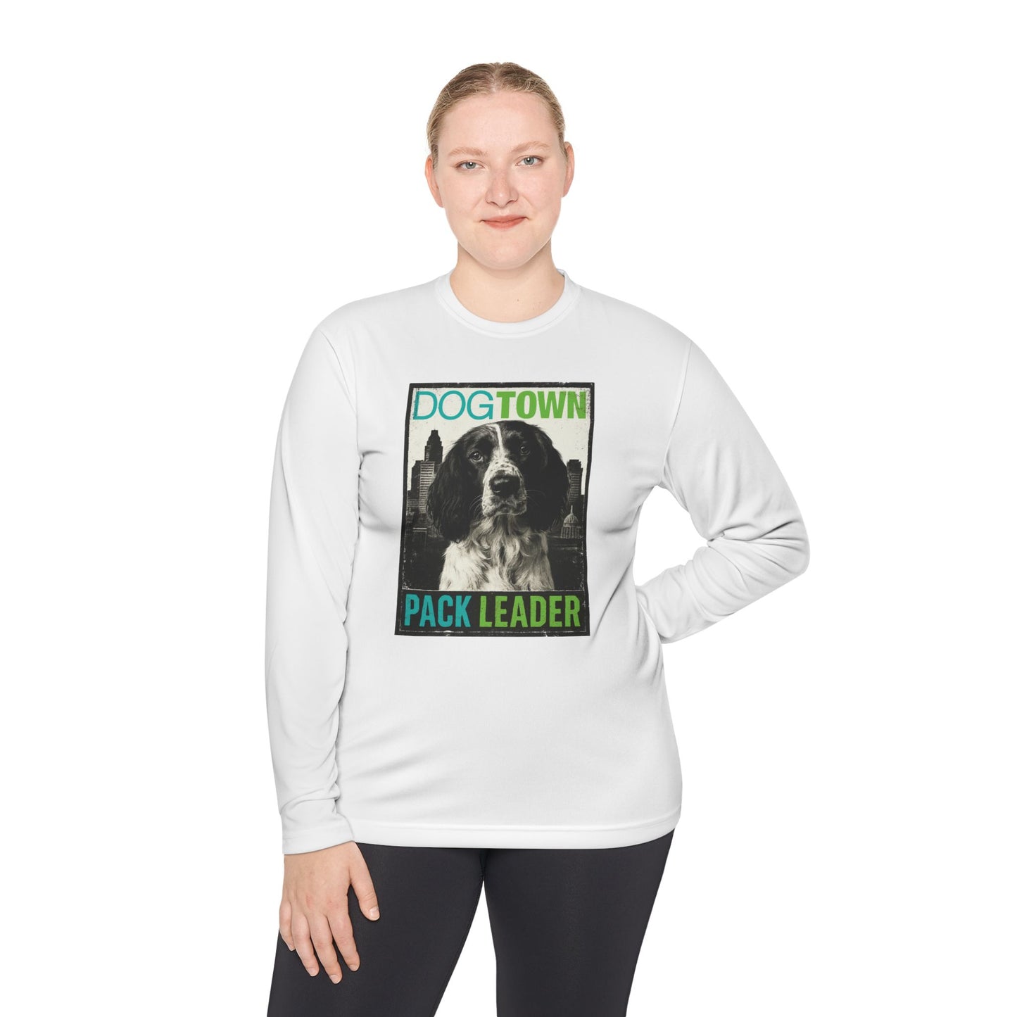 2026 Dayton Dogtown Neon Long Sleeve Tee (English Springer Spaniel)