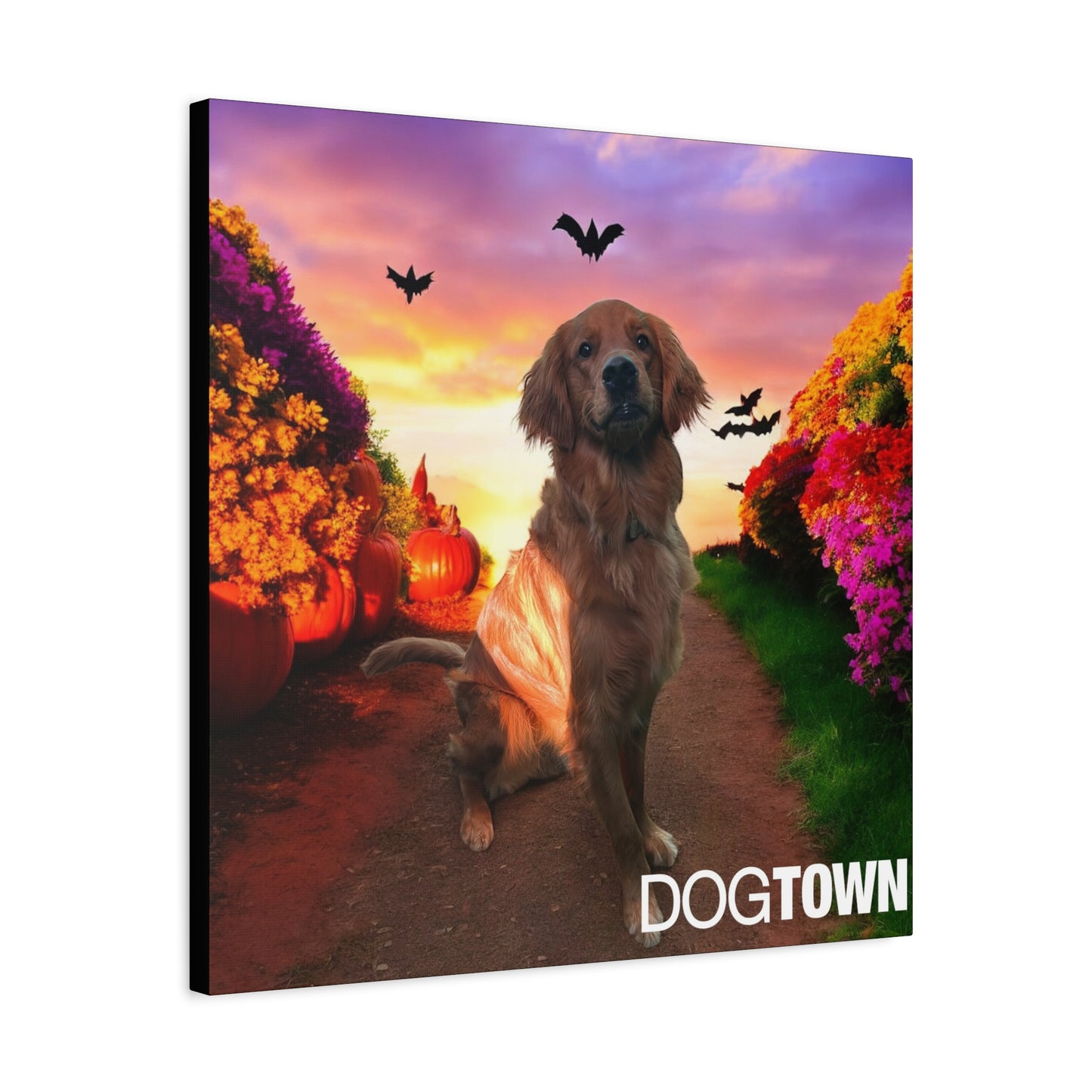 Louie - Halloween Canvas