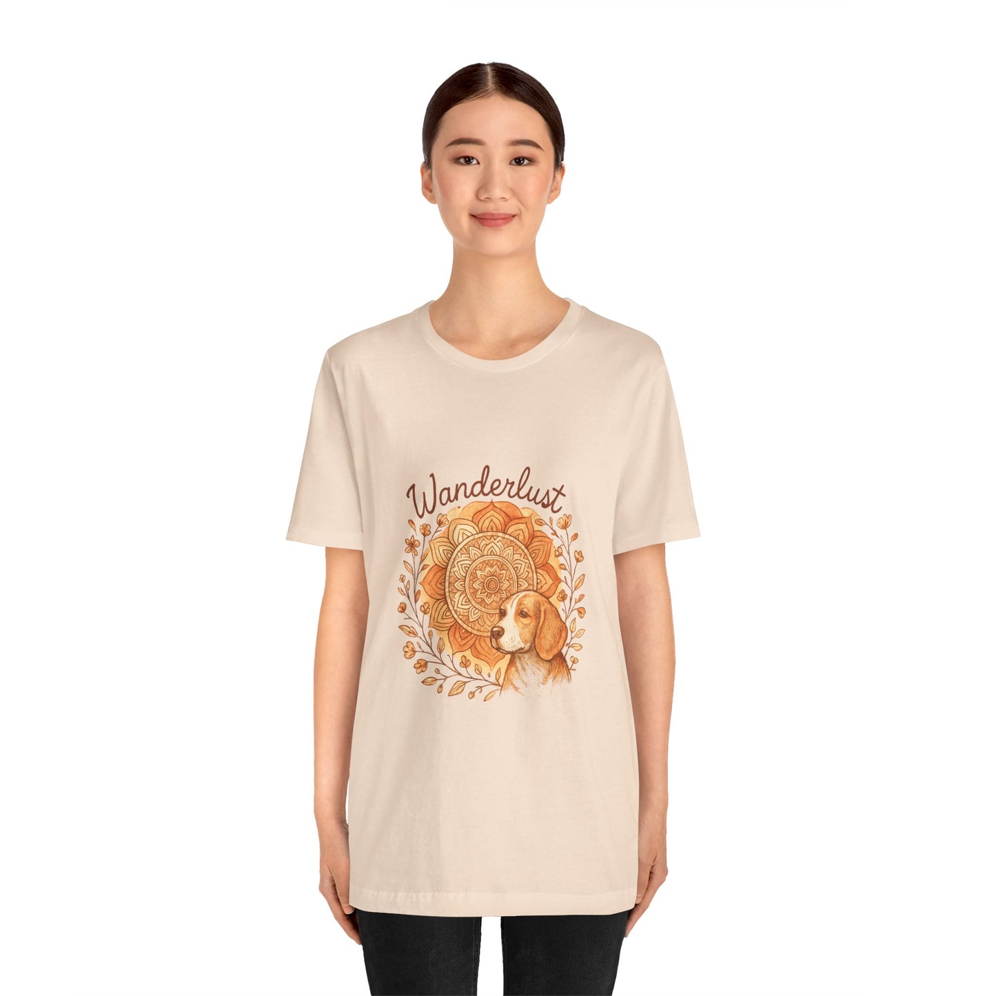 Dogtown Boho Revival "Wanderlust" Unisex Jersey Tee (Beagle)