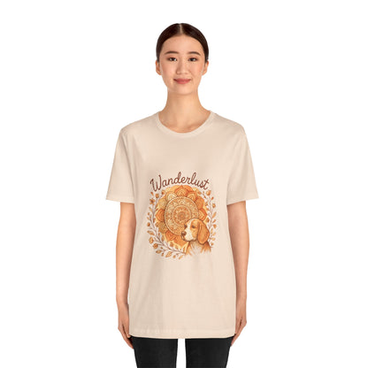 Dogtown Boho Revival "Wanderlust" Unisex Jersey Tee (Beagle)