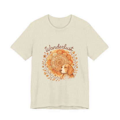 Dogtown Boho Revival "Wanderlust" Unisex Jersey Short Sleeve Tee (Beagle)