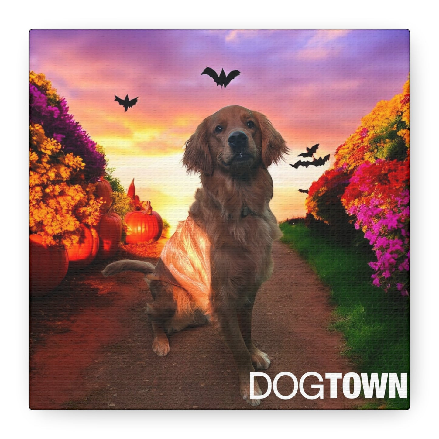 Louie - Halloween Canvas
