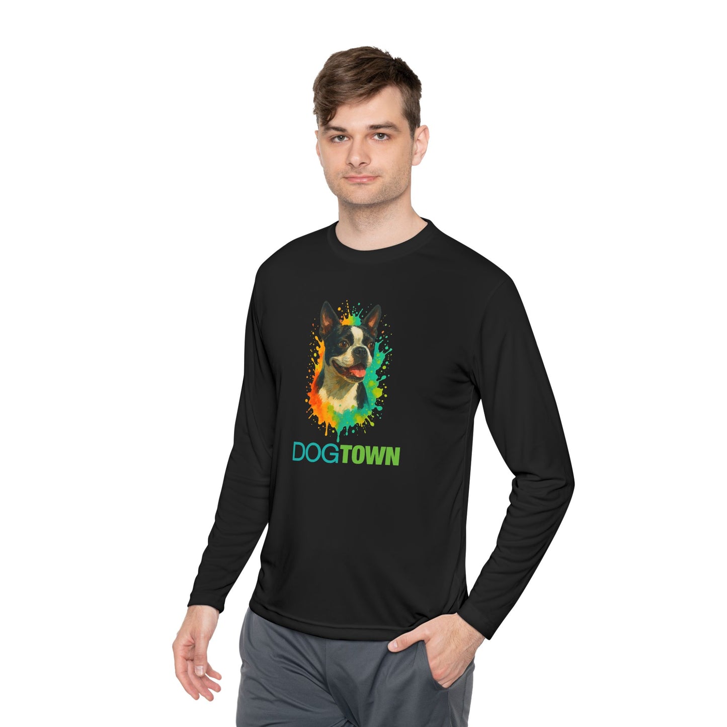 2025 Dogtown Dog Breed Collection - Sport Long Sleeve Tee (Boston)