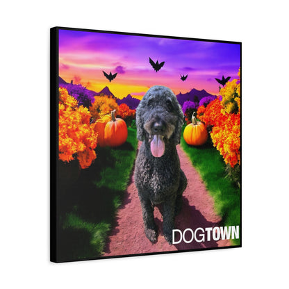 Einstein - Halloween Canvas