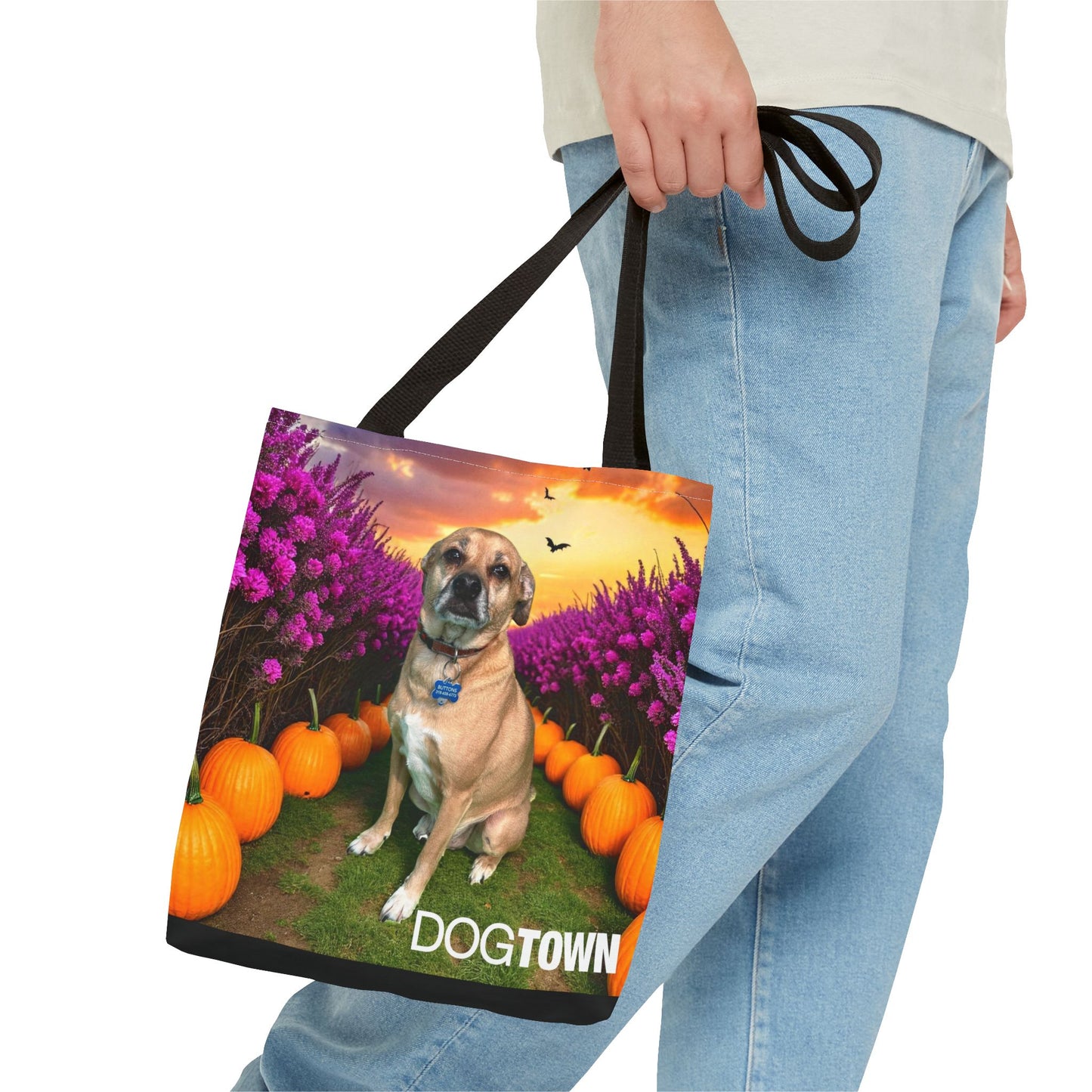 Buttons - Halloween Trick-or-Treat Tote