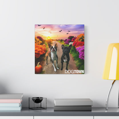 Duke & Ellie - Halloween Canvas