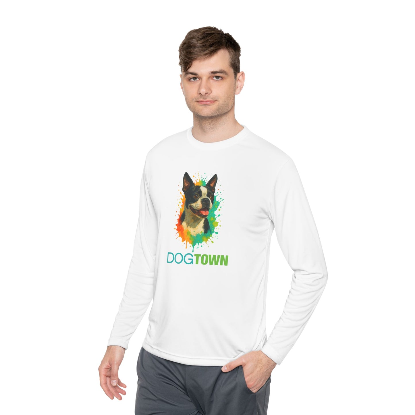 2025 Dogtown Dog Breed Collection - Sport Long Sleeve Tee (Boston)