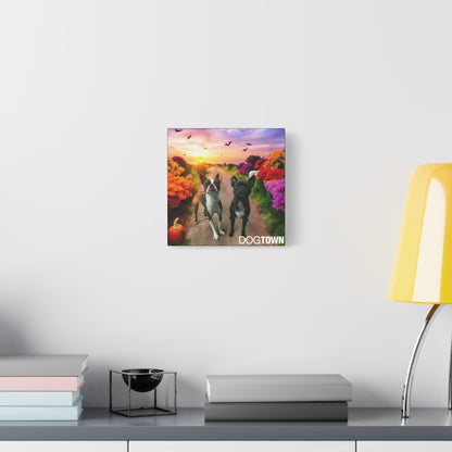 Duke & Ellie - Halloween Canvas