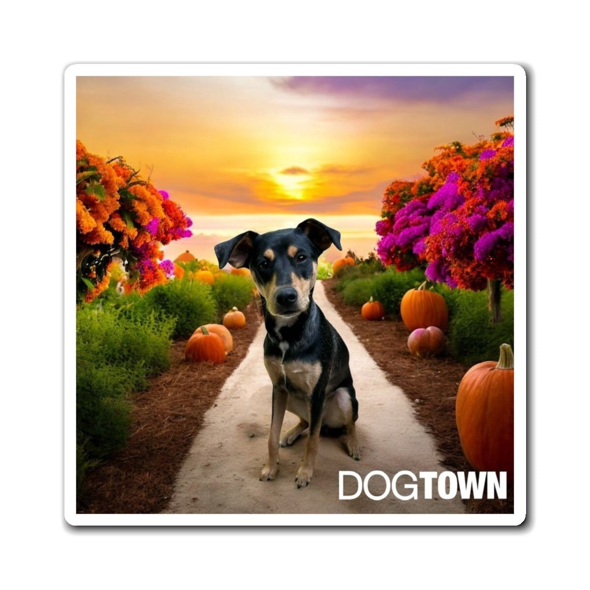 Rueben - 3x3 Halloween Magnet