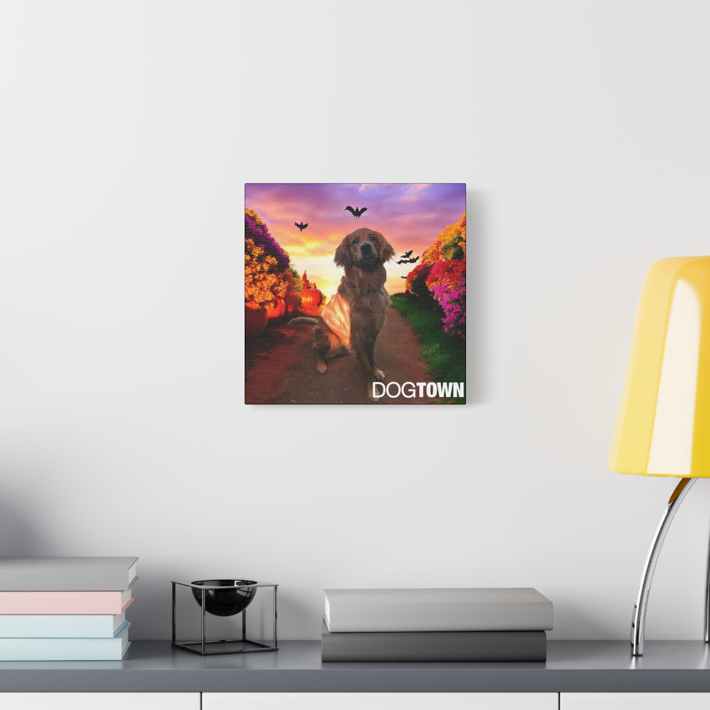 Louie - Halloween Canvas