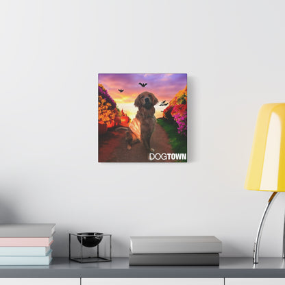 Louie - Halloween Canvas