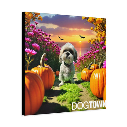 Bear C - Halloween Canvas