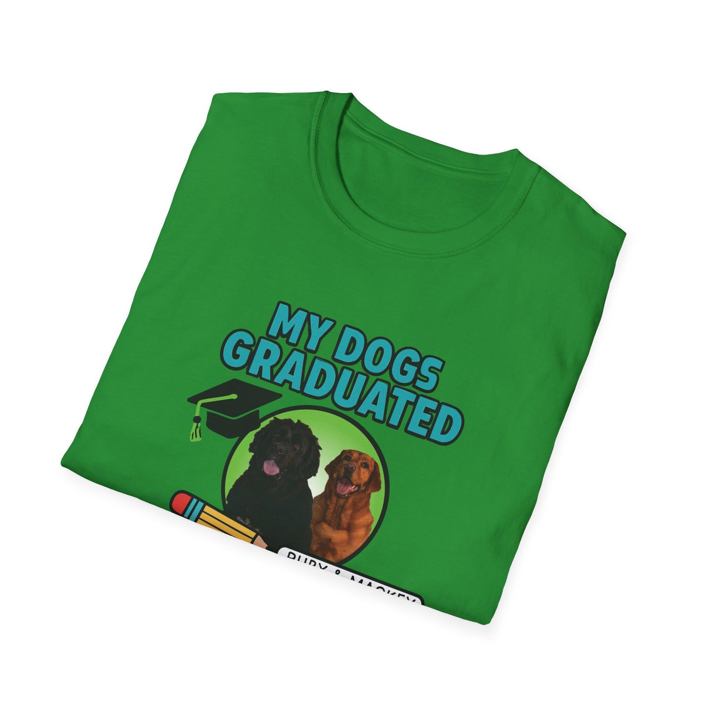 Bark to School 2025 - Unisex T-Shirt (Ruby & Mackey)