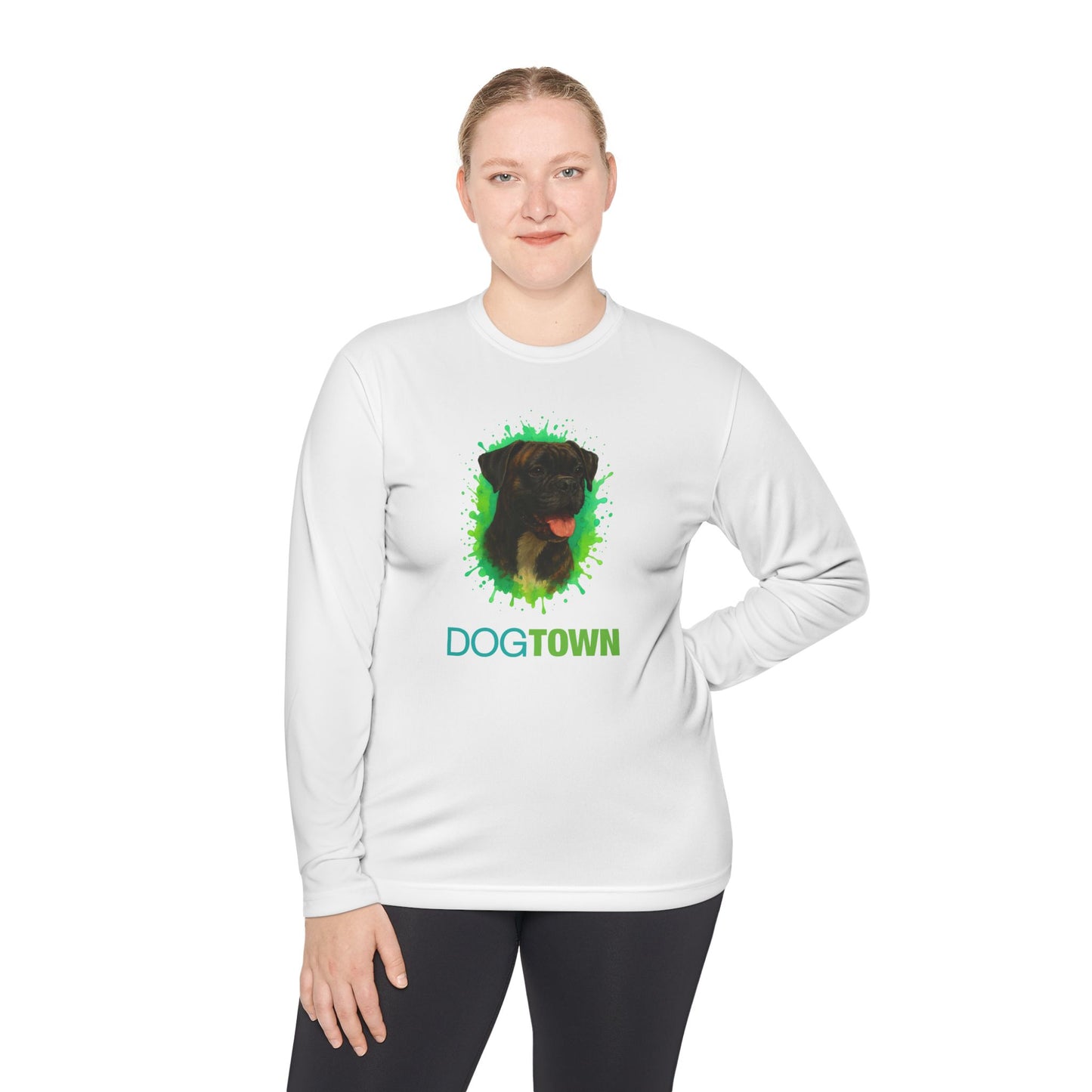 2025 Dogtown Dog Breed Collection - Sport Long Sleeve Tee (Brindle Boxer)