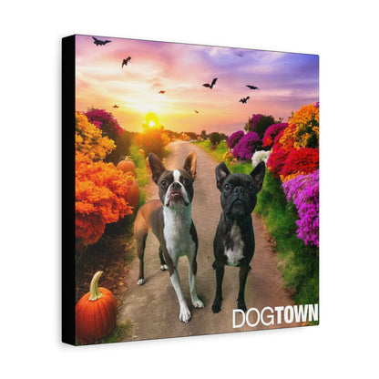 Duke & Ellie - Halloween Canvas