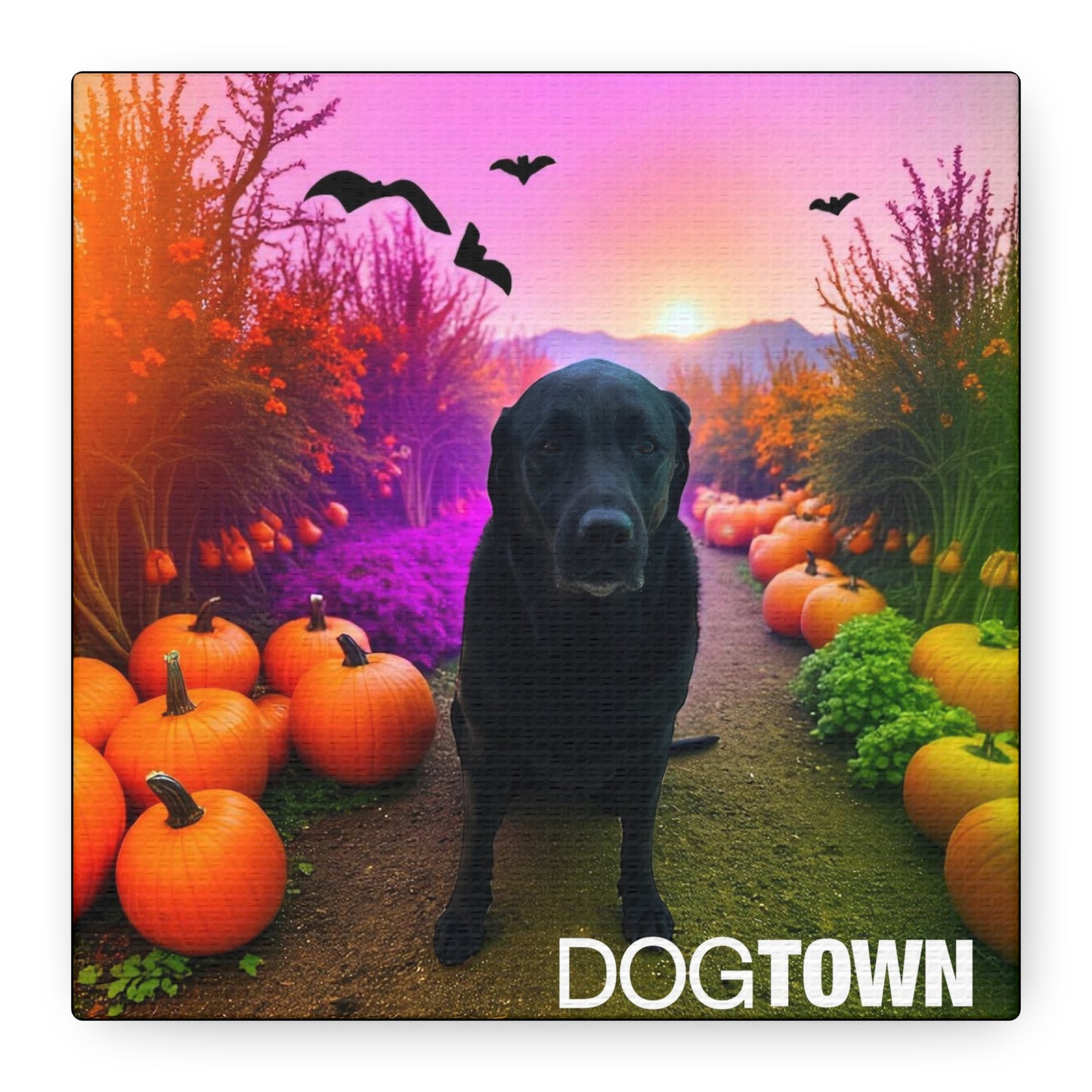Gabby - Halloween Canvas