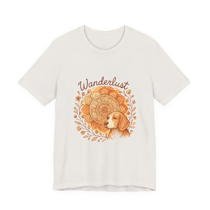 Dogtown Boho Revival "Wanderlust" Unisex Jersey Short Sleeve Tee (Beagle)