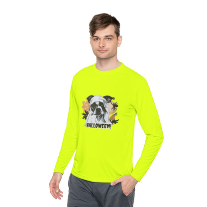 "Halloween" Long Sleeve Polyester Lightweight Tee