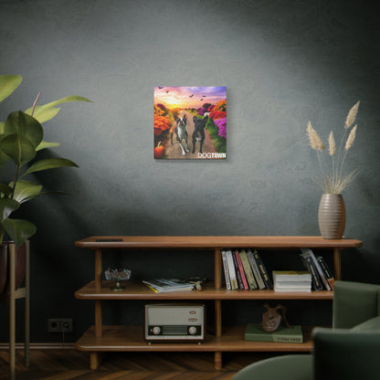 Duke & Ellie - Halloween Canvas